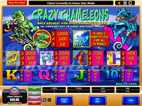 crazy chameleons slots|Crazy Chameleons > Play for Free + Real Money .